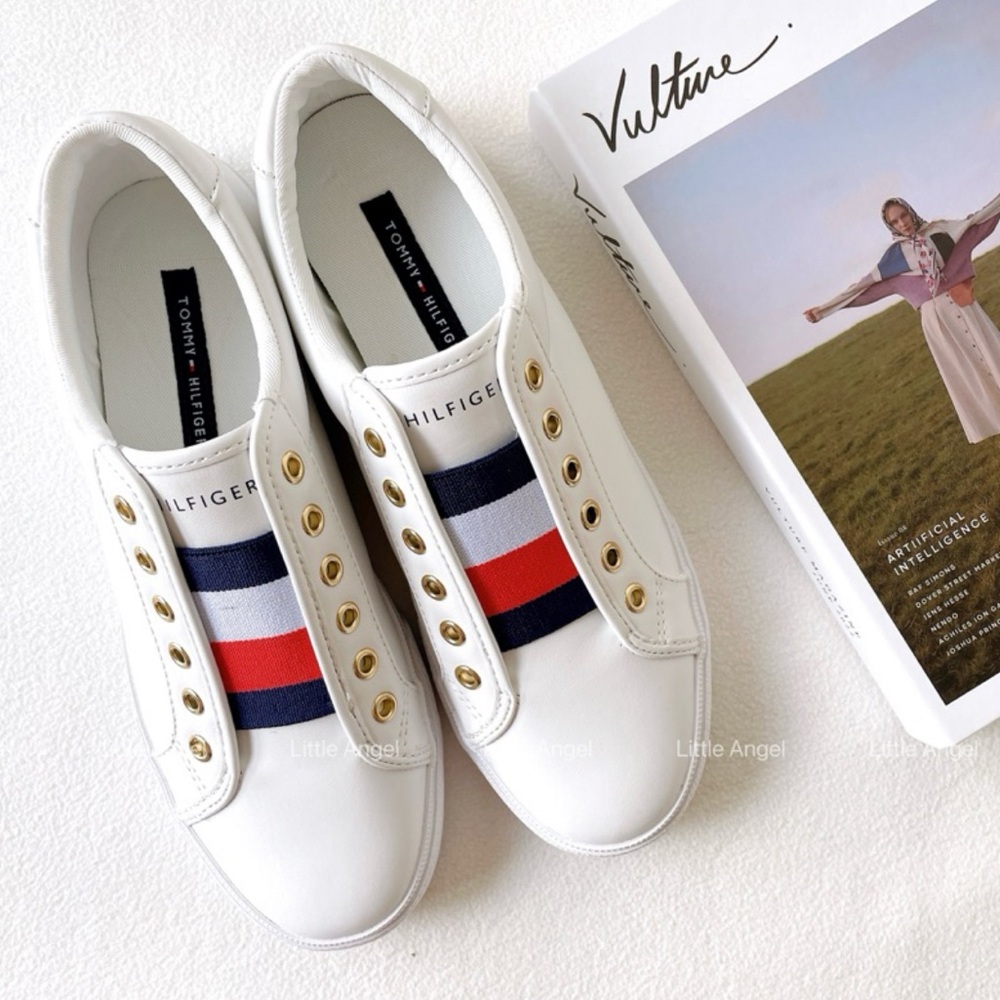 Tommy Hilfiger Women's White Sneakers